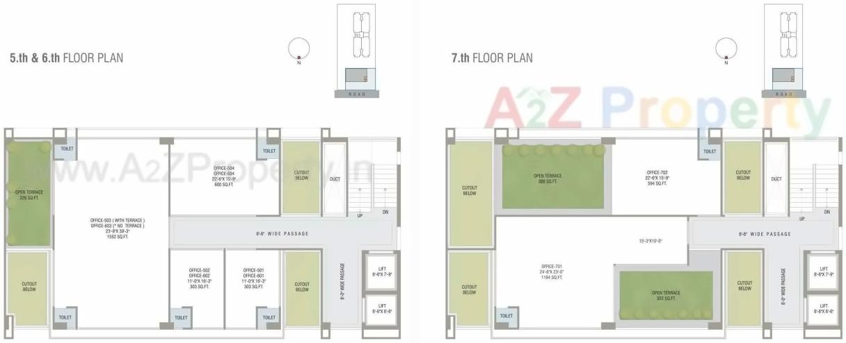 Layout of real estate project Aaryan Eureka located at Gota, Ahmedabad, Gujarat