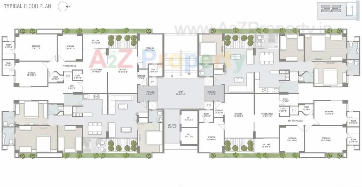 Layout of real estate project Aaryan Eureka located at Gota, Ahmedabad, Gujarat