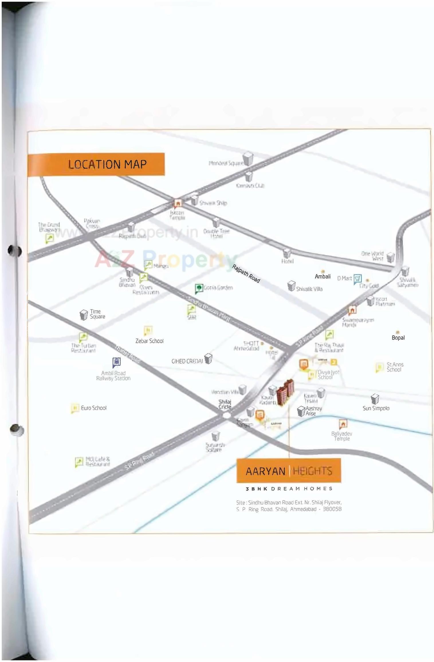  of real estate project Aaryan Heights located at Ahmedabad, Ahmedabad, Gujarat