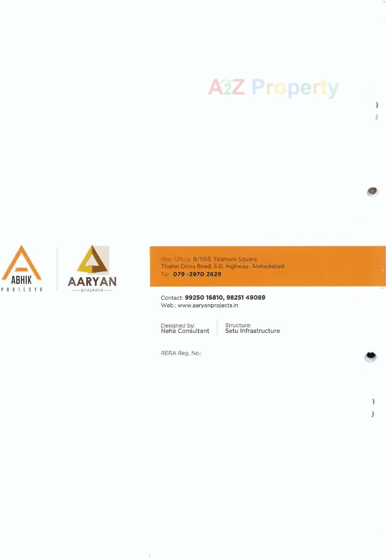  of real estate project Aaryan Heights located at Ahmedabad, Ahmedabad, Gujarat