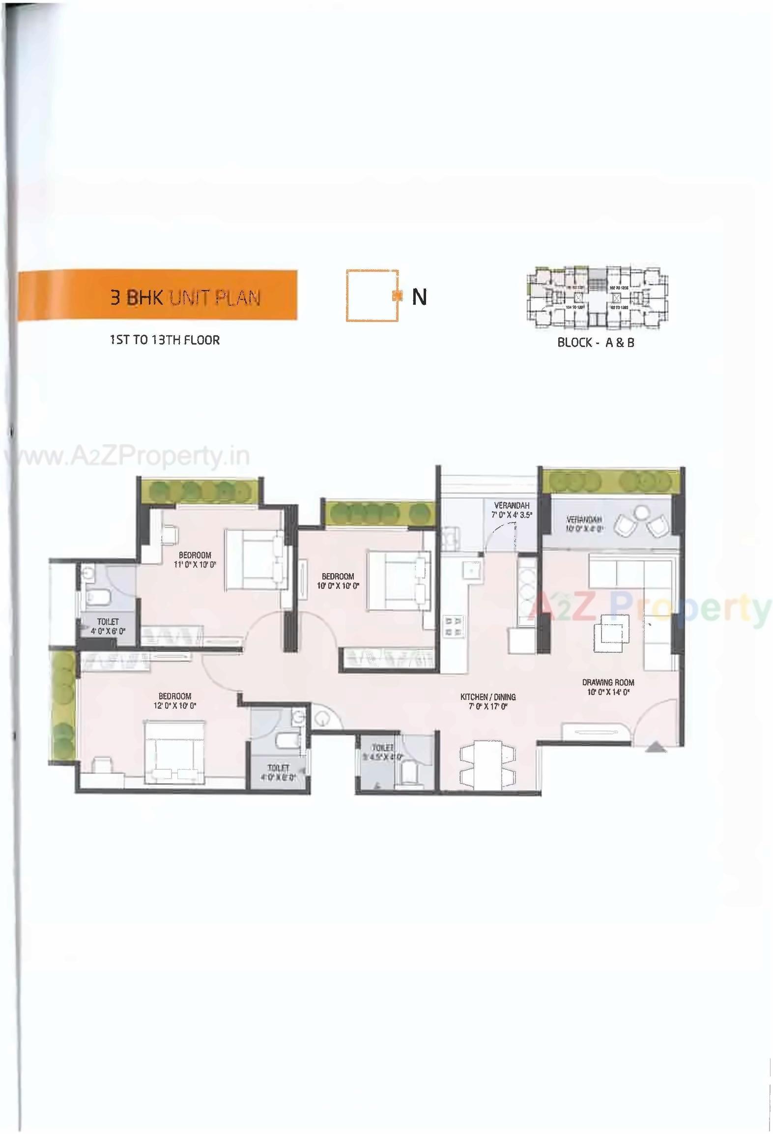 Layout of real estate project Aaryan Heights located at Ahmedabad, Ahmedabad, Gujarat