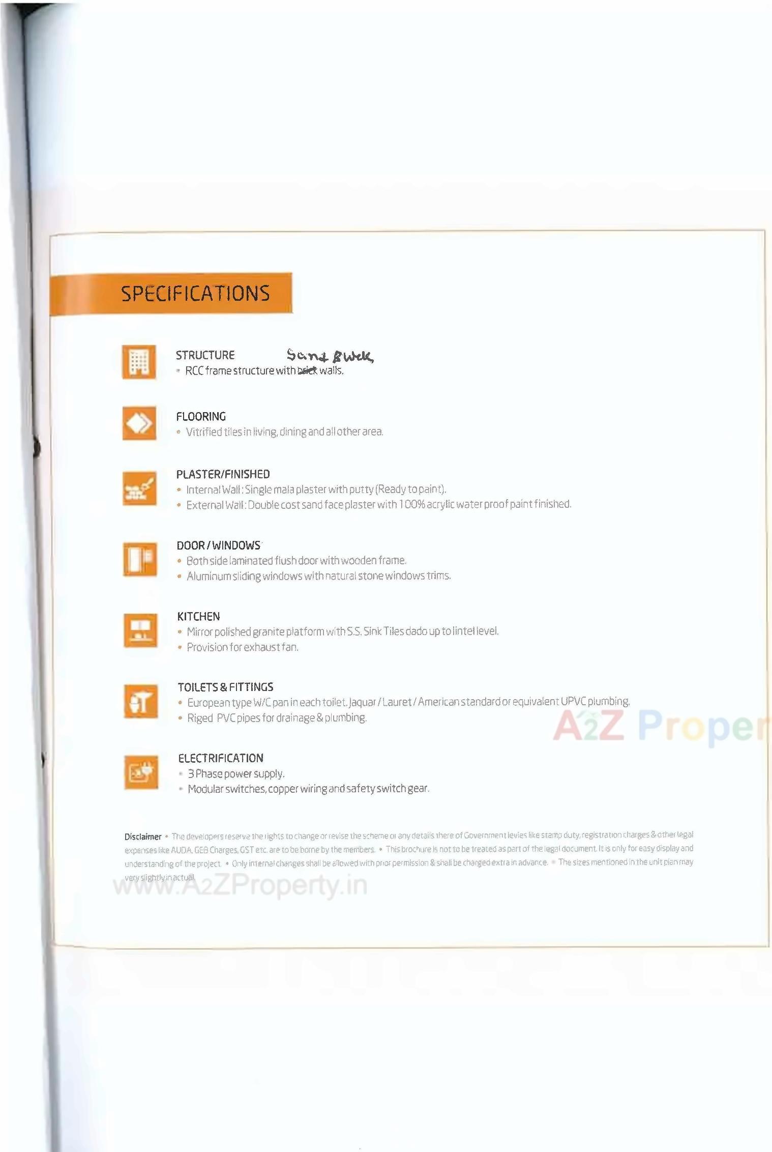  of real estate project Aaryan Heights located at Ahmedabad, Ahmedabad, Gujarat