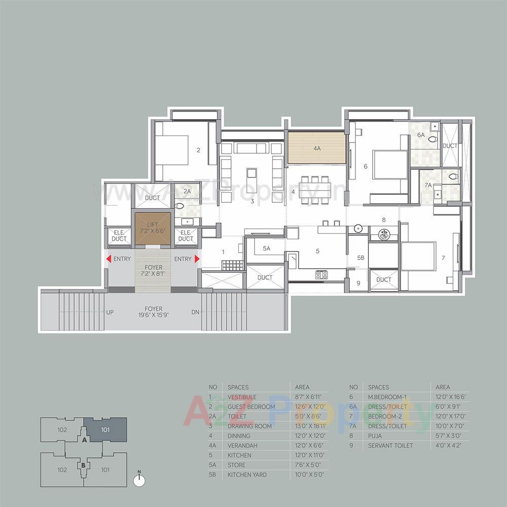 2 (1) of real estate project Aaryan Opulence located at Ambli, Ahmedabad, Gujarat