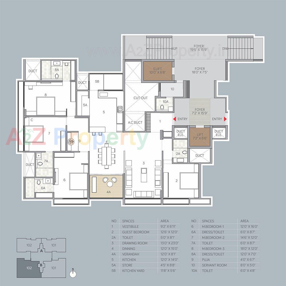 3 (1) of real estate project Aaryan Opulence located at Ambli, Ahmedabad, Gujarat