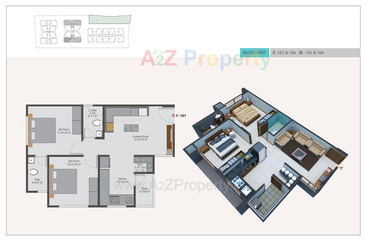 Layout of real estate project Aashirvad Heights located at Ahmedabad, Ahmedabad, Gujarat