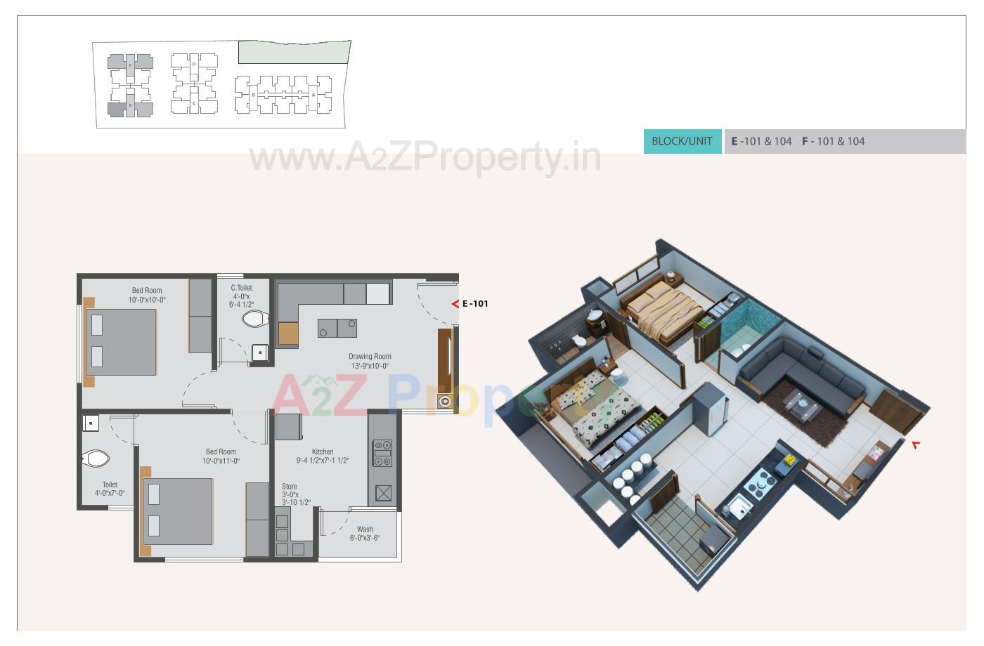 Layout of real estate project Aashirvad Heights located at Ahmedabad, Ahmedabad, Gujarat
