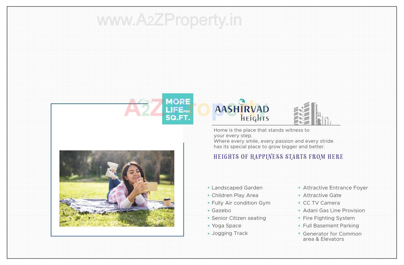  of real estate project Aashirvad Heights located at Ahmedabad, Ahmedabad, Gujarat