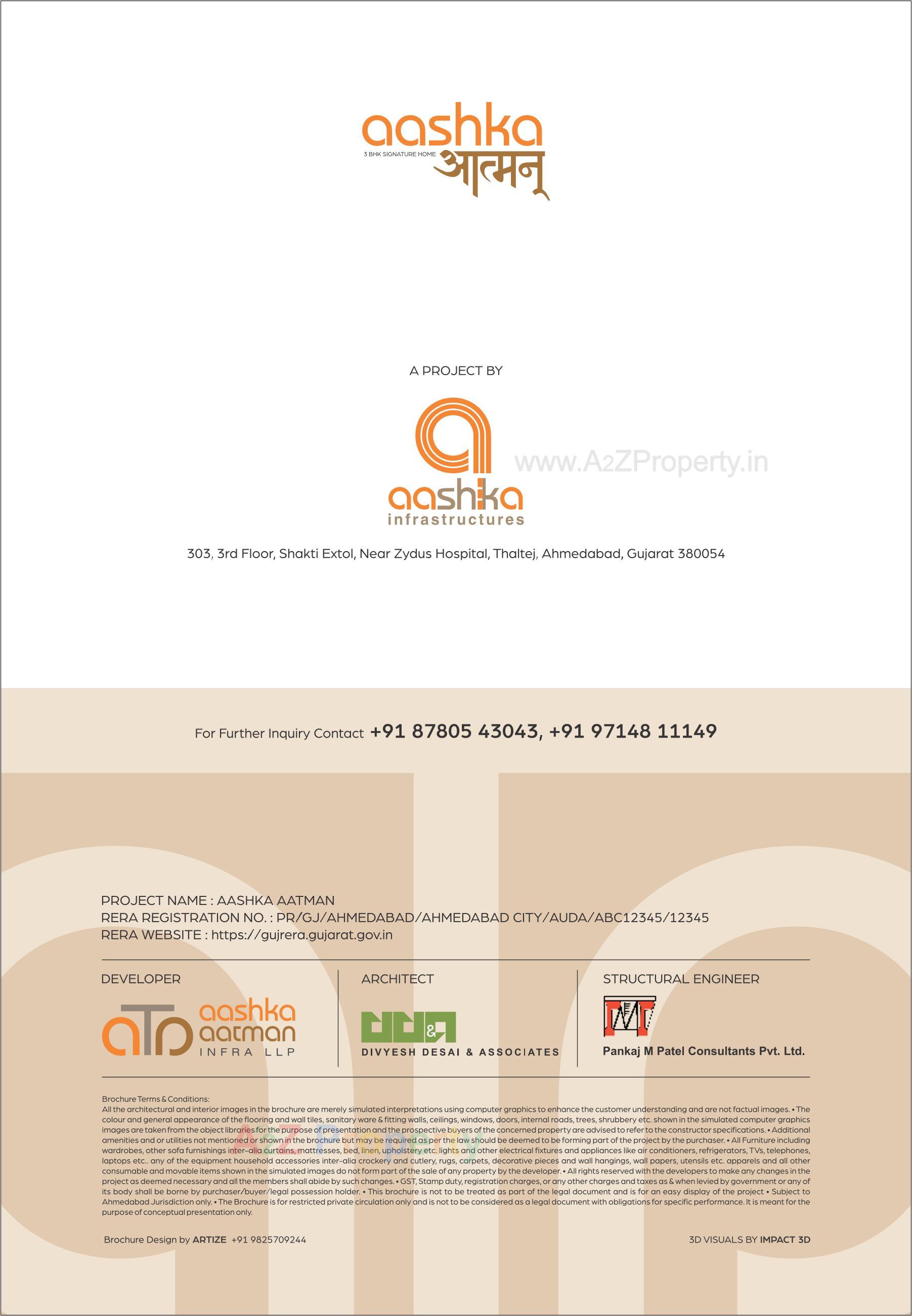  of real estate project Aashka Aatman located at Ahmedabad, Ahmedabad, Gujarat