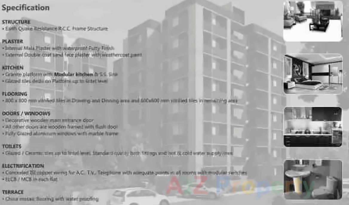  of real estate project Aashka Elegance located at Gota, Ahmedabad, Gujarat