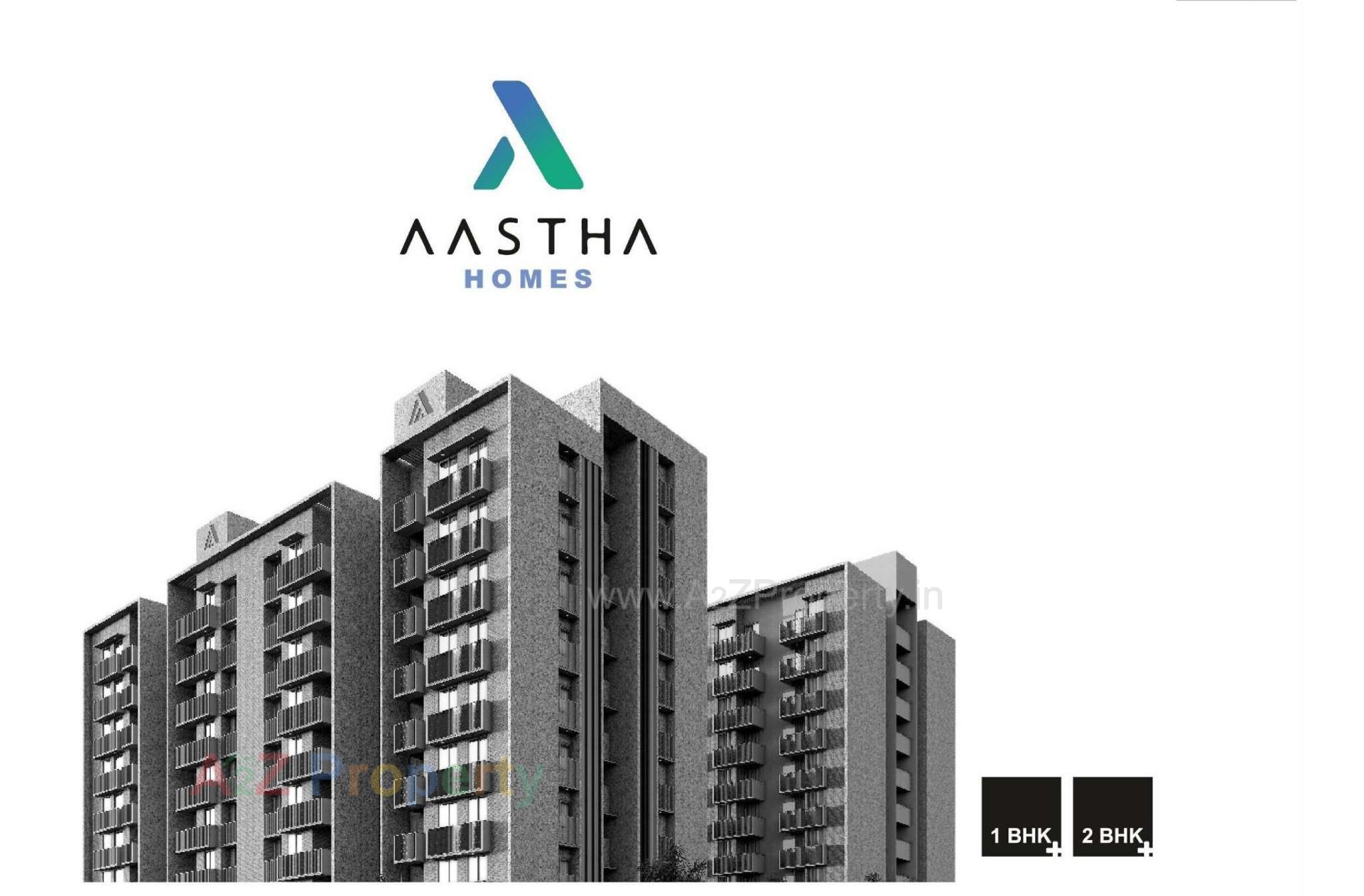 3D Elevation of real estate project Aastha Homes located at Shahwadi, Ahmedabad, Gujarat