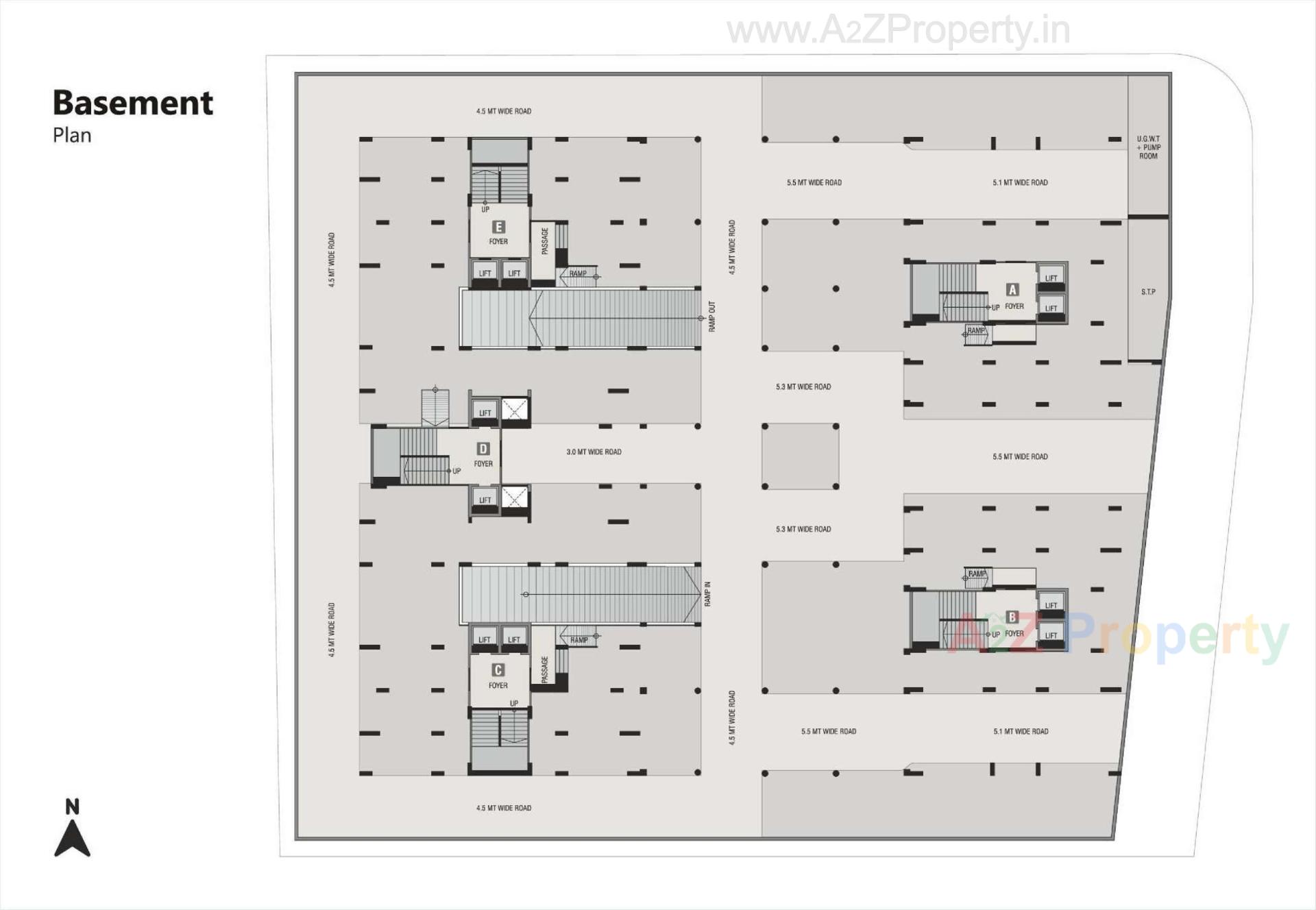 Layout of real estate project Aastha Homes located at Shahwadi, Ahmedabad, Gujarat