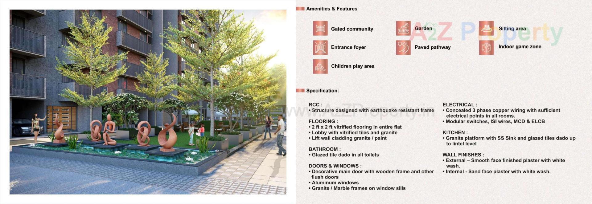  of real estate project Aastha Homes located at Shahwadi, Ahmedabad, Gujarat