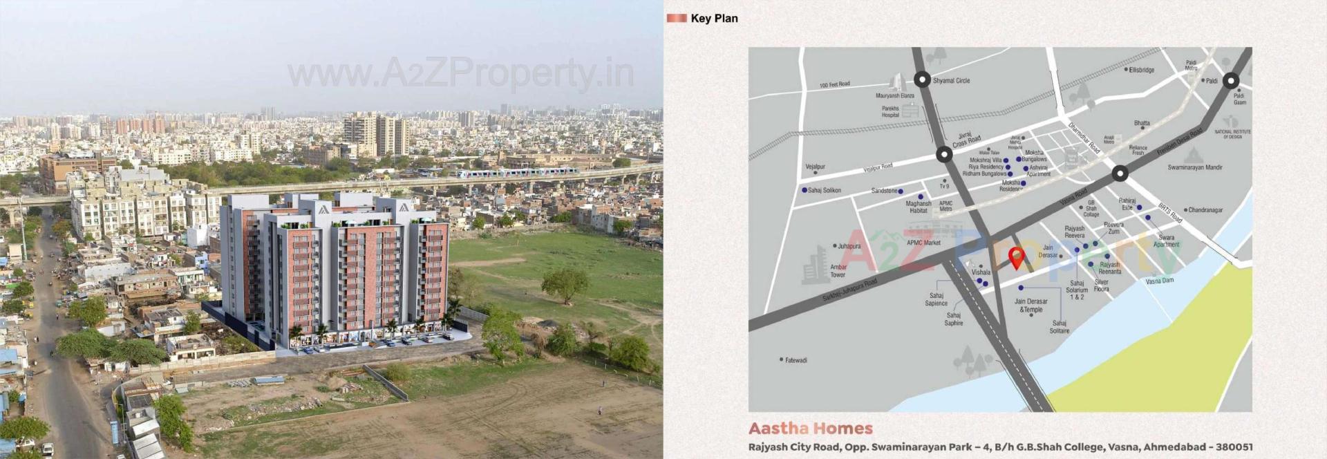  of real estate project Aastha Homes located at Shahwadi, Ahmedabad, Gujarat