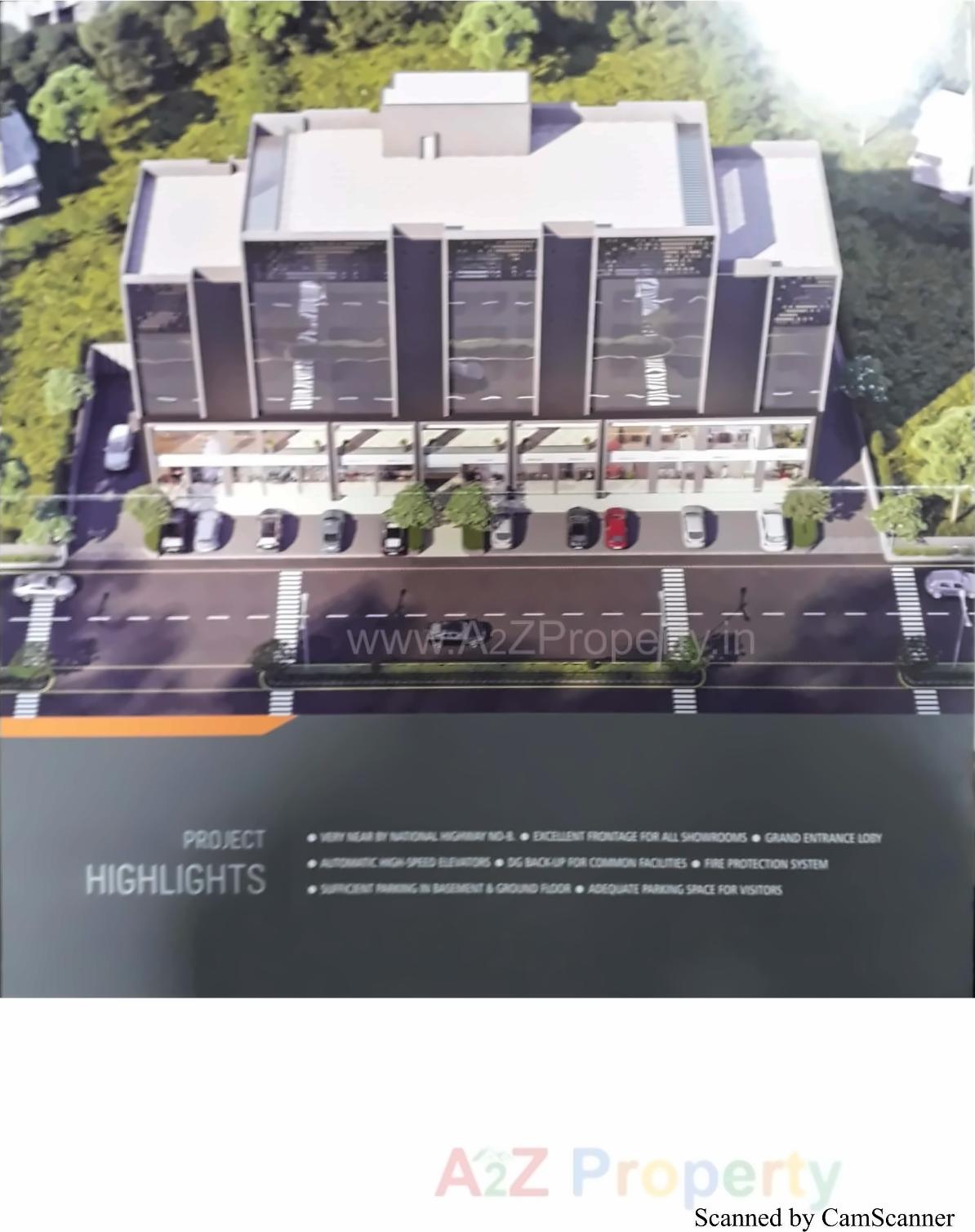 3D Elevation of real estate project Aastha located at Bag-e-firdos, Ahmedabad, Gujarat