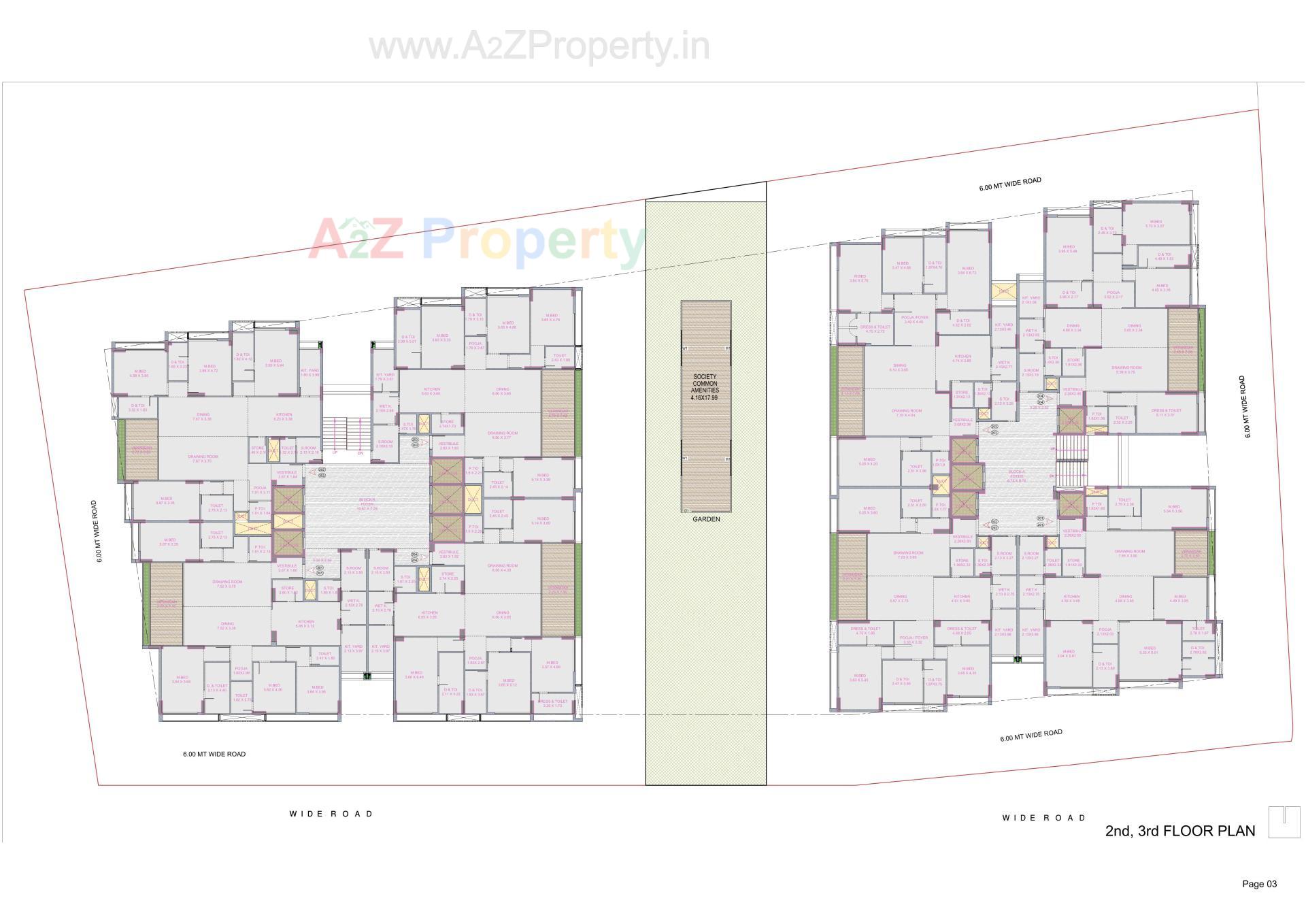 Layout of real estate project Aatman located at Ahmedabad, Ahmedabad, Gujarat