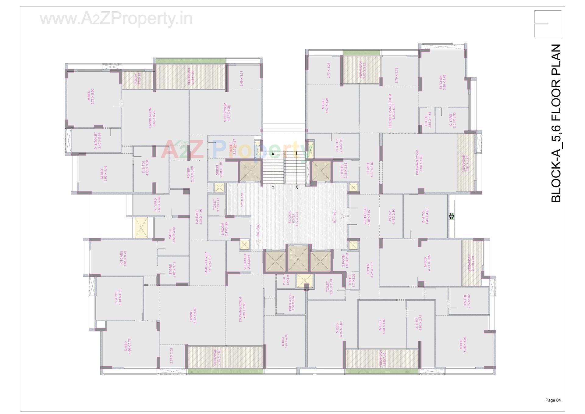 Layout of real estate project Aatman located at Ahmedabad, Ahmedabad, Gujarat