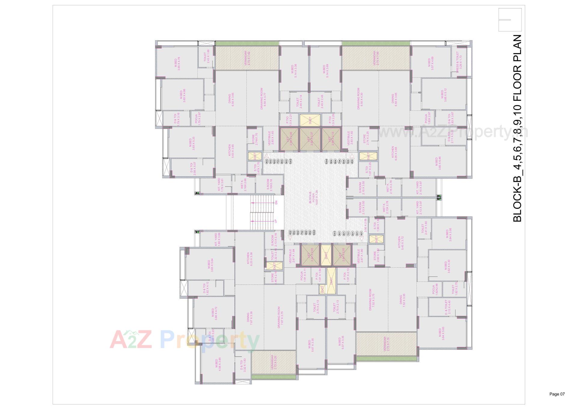 Layout of real estate project Aatman located at Ahmedabad, Ahmedabad, Gujarat