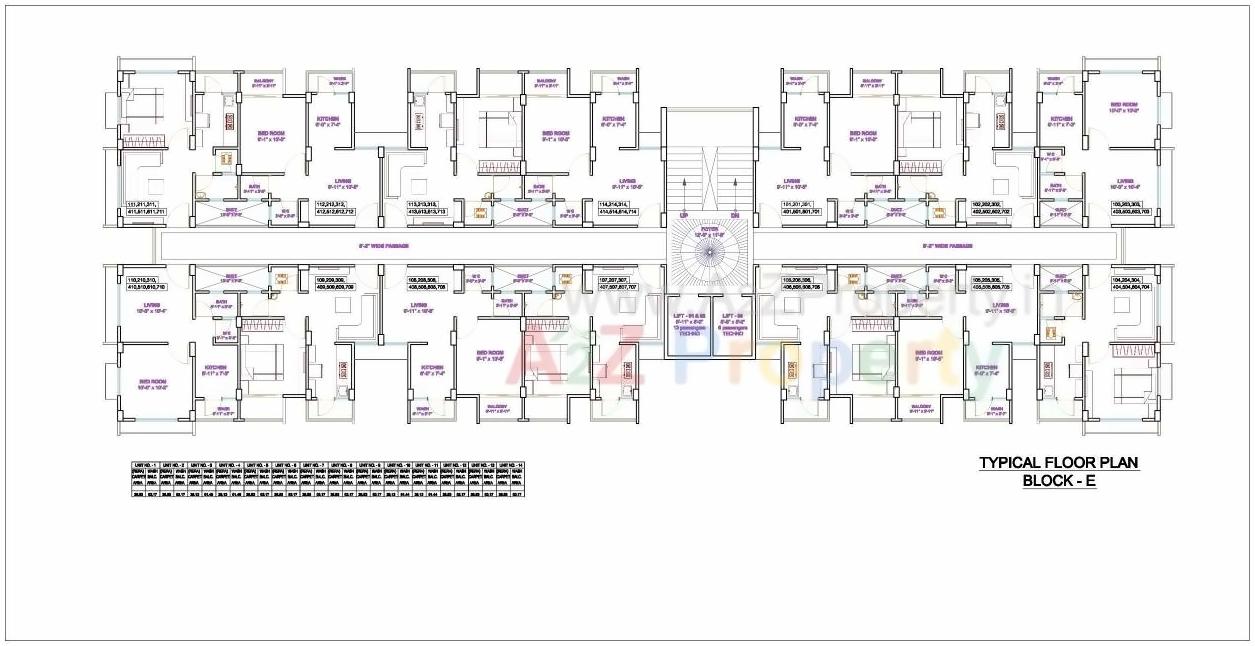 Layout of real estate project Aatrey Elegance located at Muthia, Ahmedabad, Gujarat