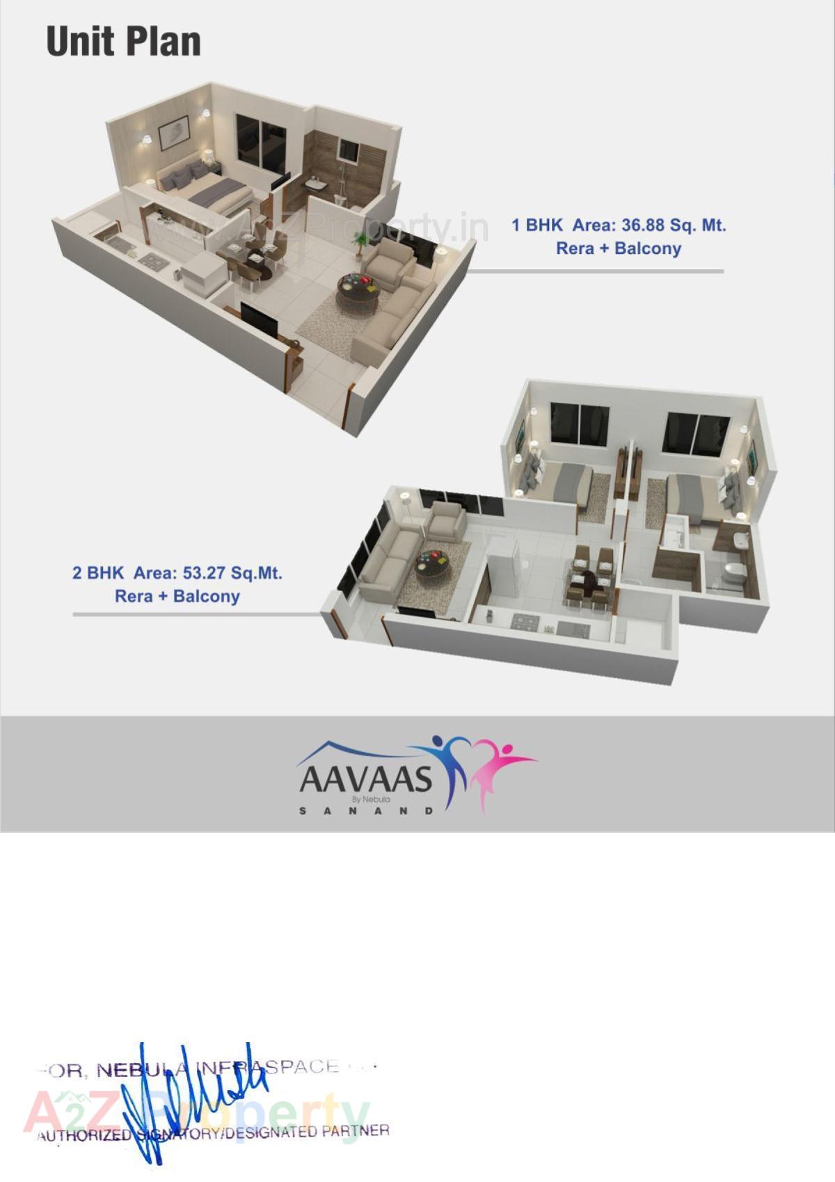 Layout of real estate project Aavas Sanand located at Sanand, Ahmedabad, Gujarat