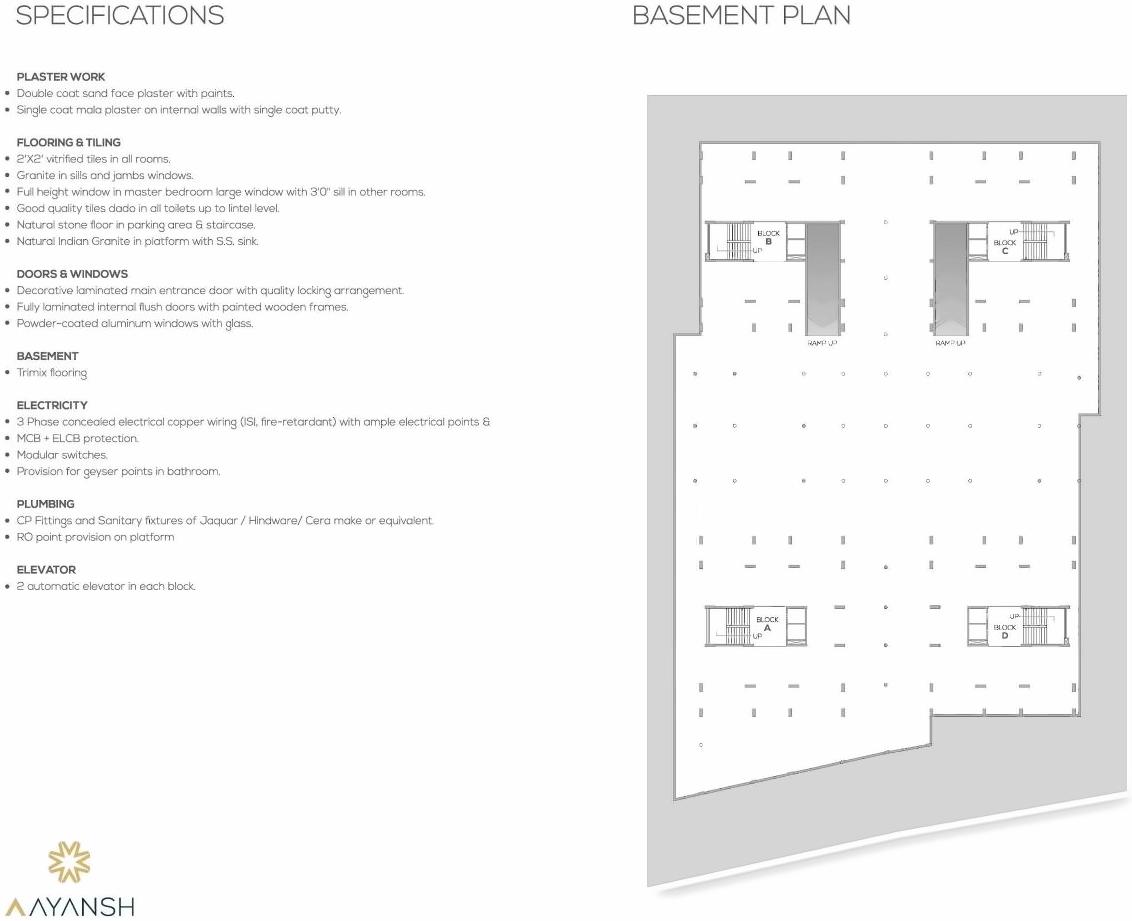  of real estate project Aayansh located at Shilaj, Ahmedabad, Gujarat
