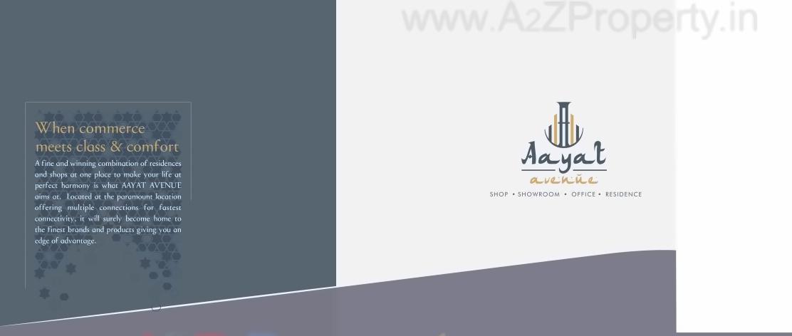  of real estate project Aayat Avenue located at Sarkhej, Ahmedabad, Gujarat