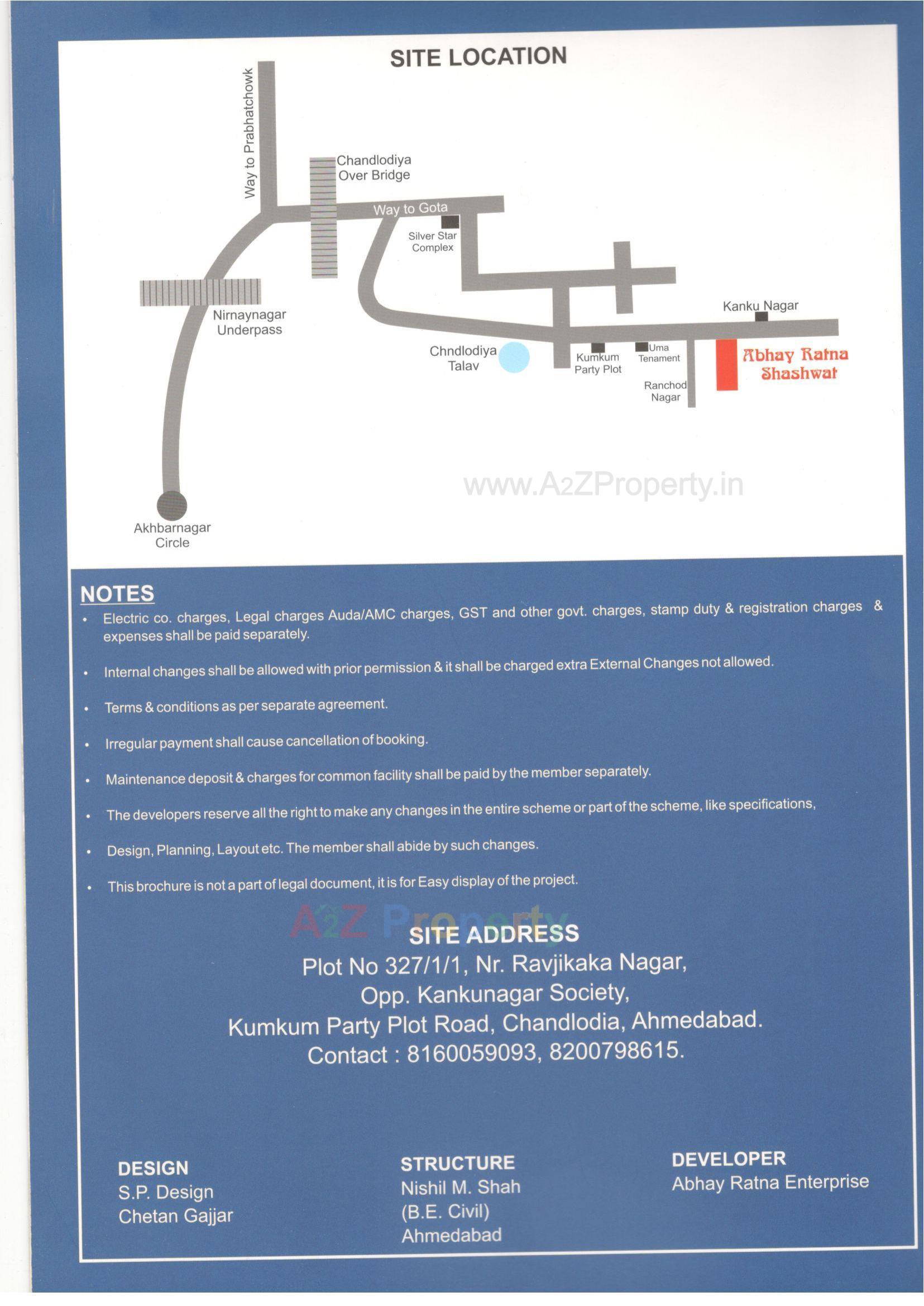  of real estate project Abhay Ratna Shashwat located at Ahmedabad, Ahmedabad, Gujarat