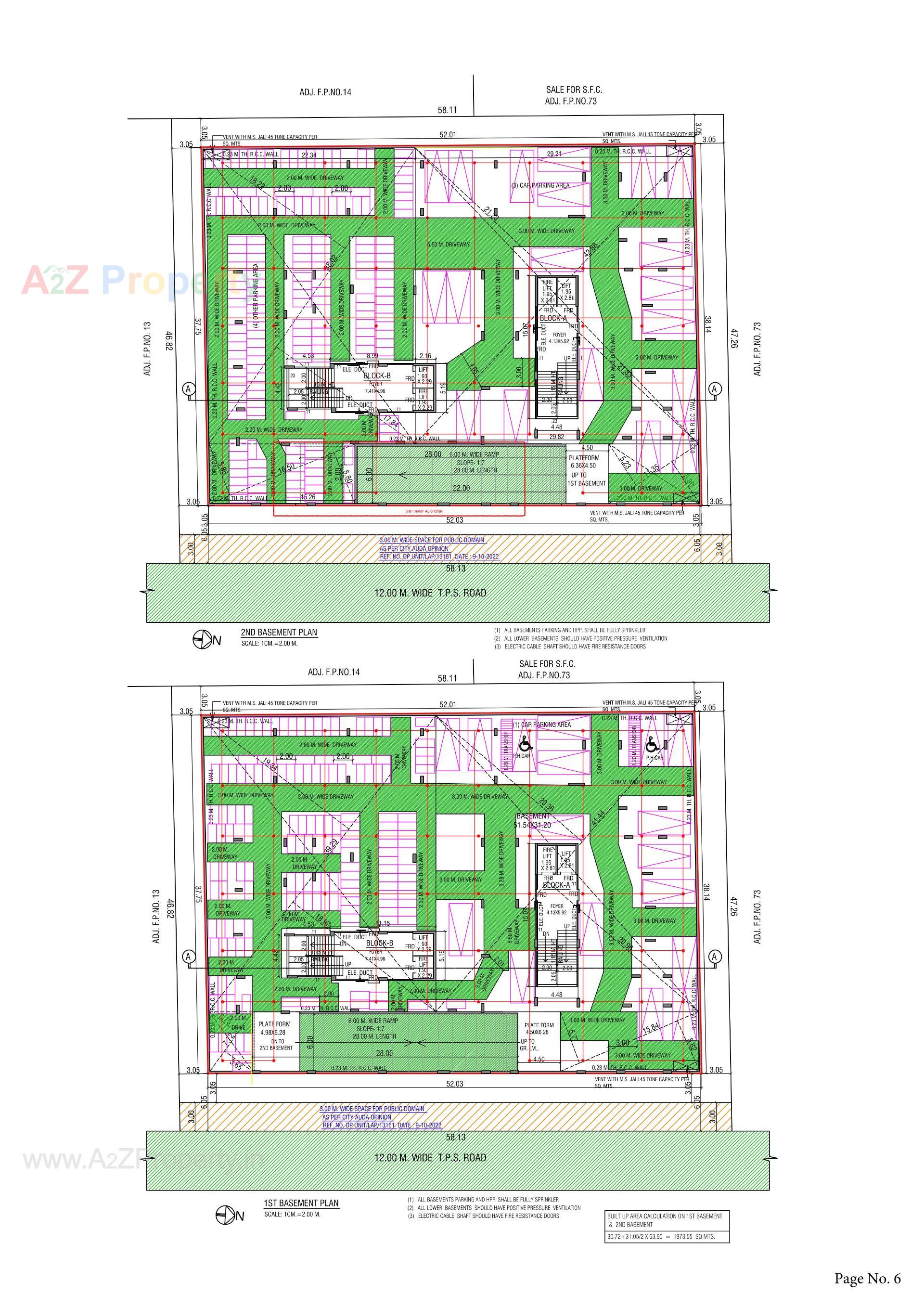 Layout of real estate project Abhilasha located at Gota, Ahmedabad, Gujarat