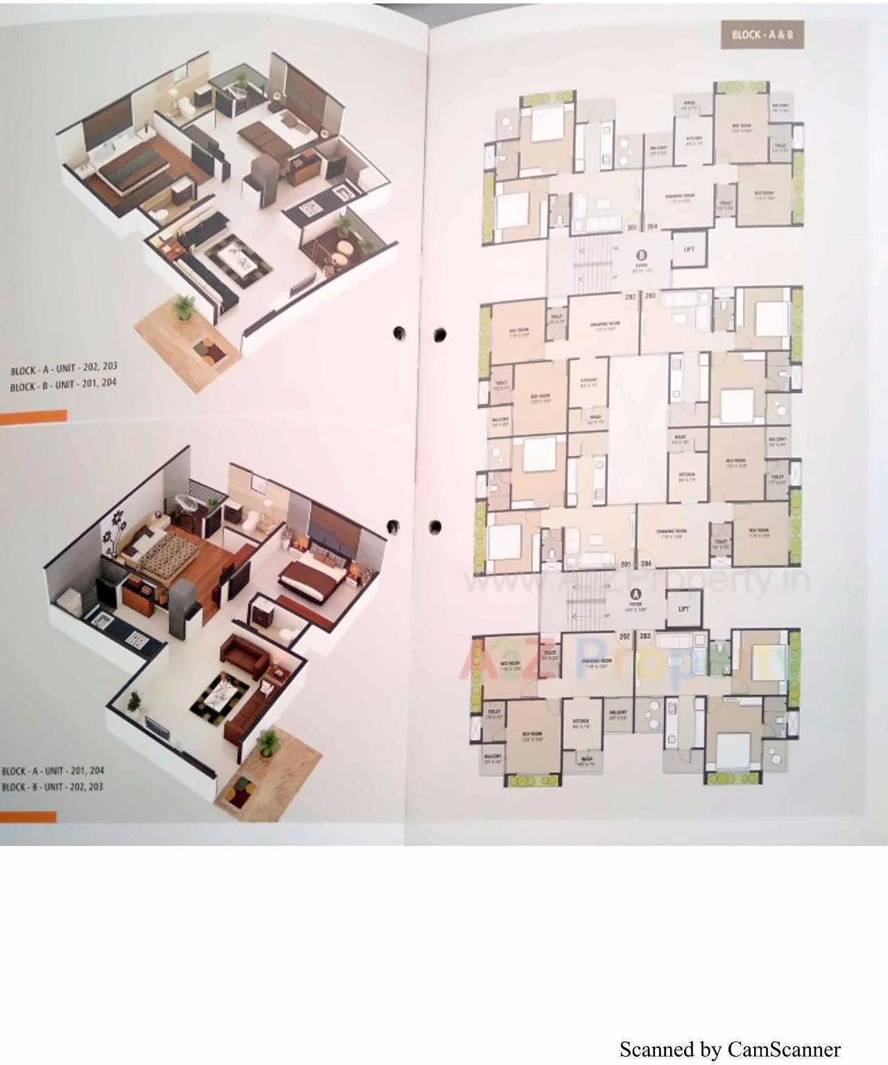 Layout of real estate project Abhilashha Residency located at Lambha, Ahmedabad, Gujarat