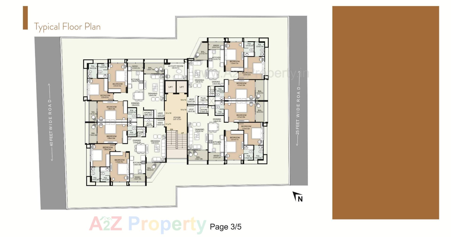 Layout of real estate project Abode located at Shekhpur--khanpur, Ahmedabad, Gujarat