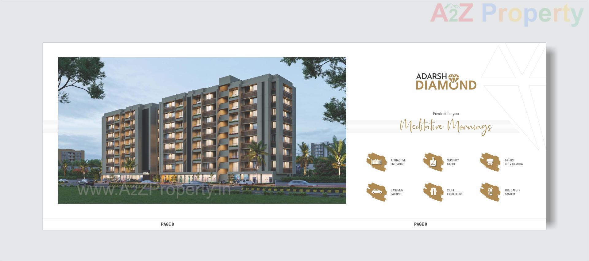  of real estate project Adarsh Diamond located at Bilasiya, Ahmedabad, Gujarat