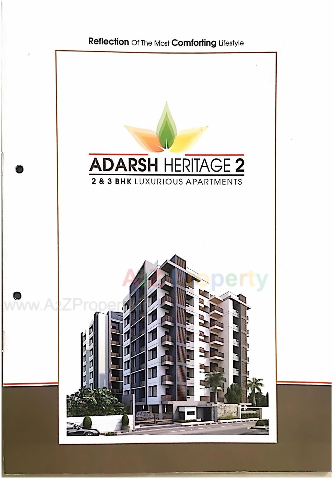  of real estate project Adarsh Heritage located at Nikol, Ahmedabad, Gujarat