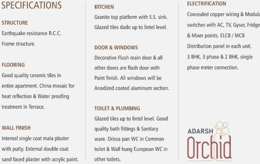 Project Specifications