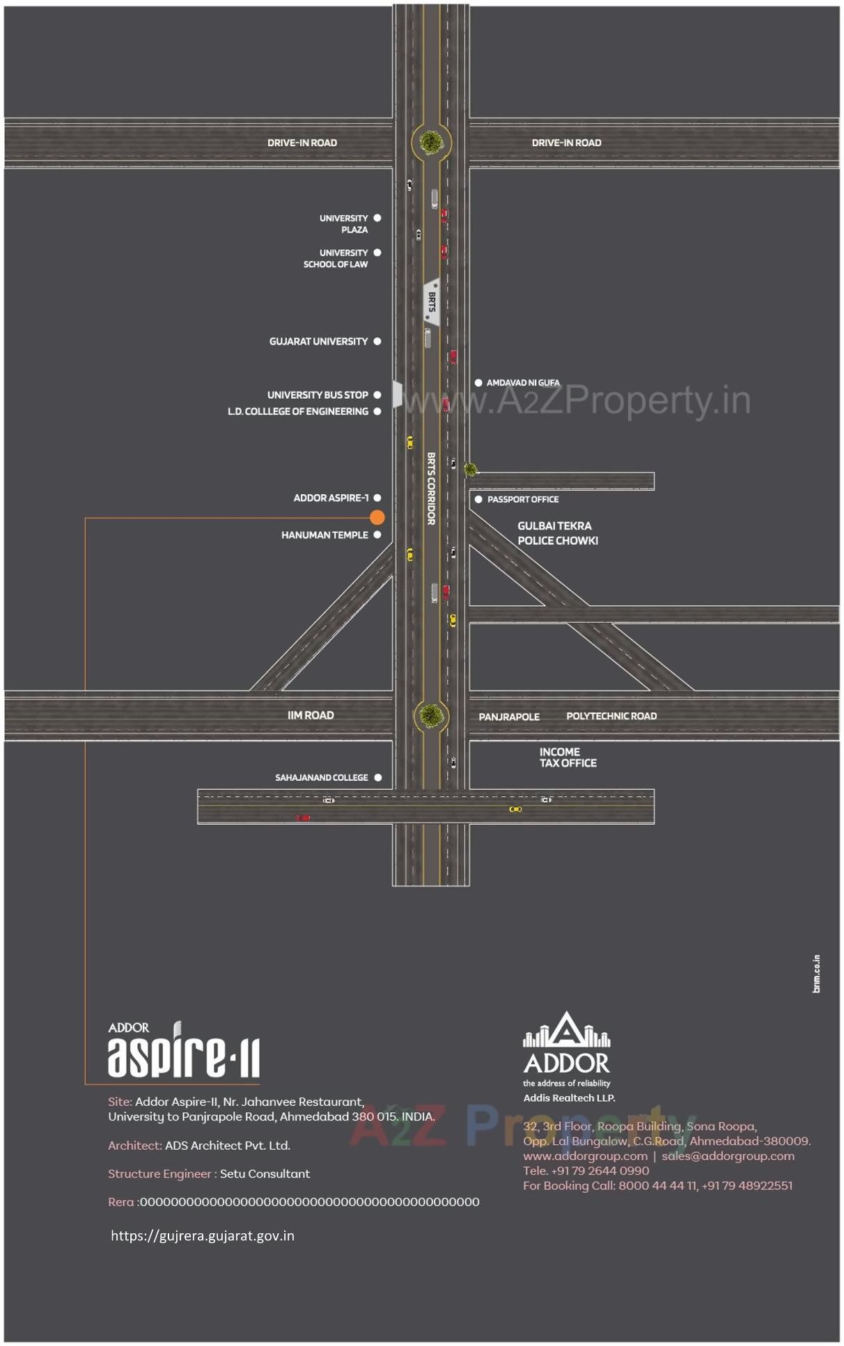  of real estate project Addor Aspire Ii located at Kocharab, Ahmedabad, Gujarat