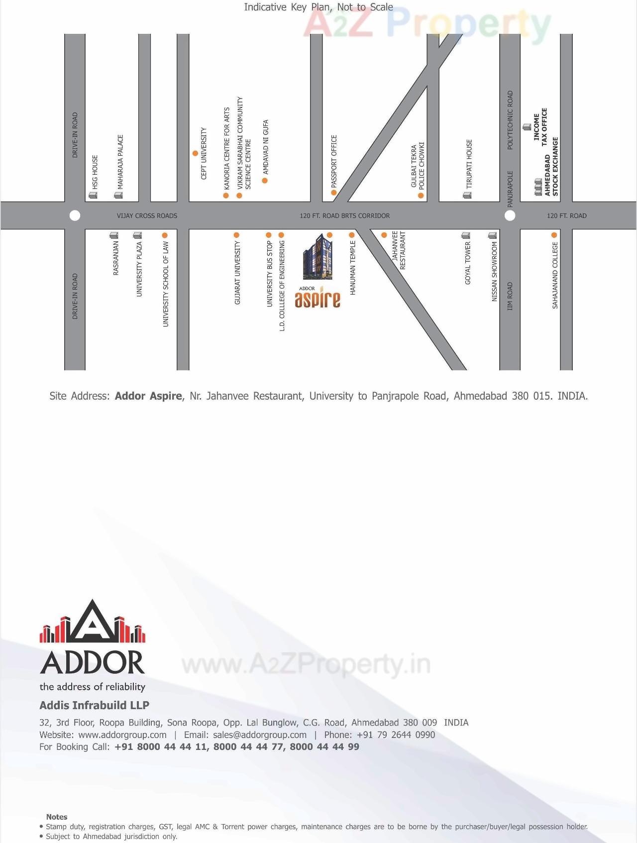  of real estate project Addor Aspire located at Kocharab, Ahmedabad, Gujarat