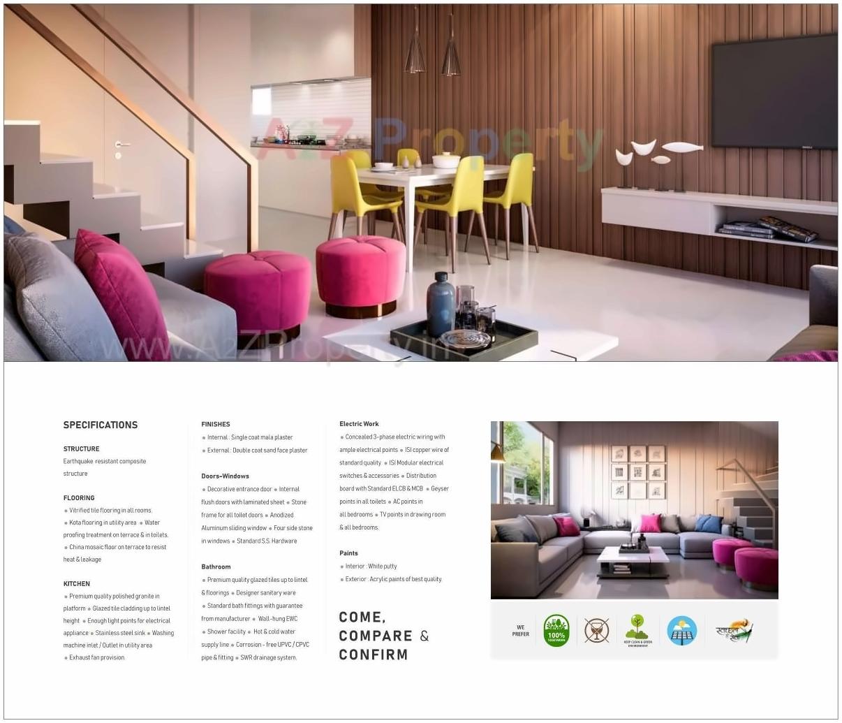  of real estate project Adhishthan Bungalow located at Hanspura, Ahmedabad, Gujarat