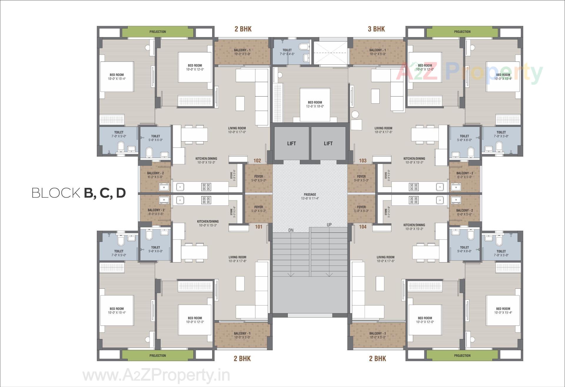 Layout of real estate project Adhishthan Luxuria located at Muthiya, Ahmedabad, Gujarat