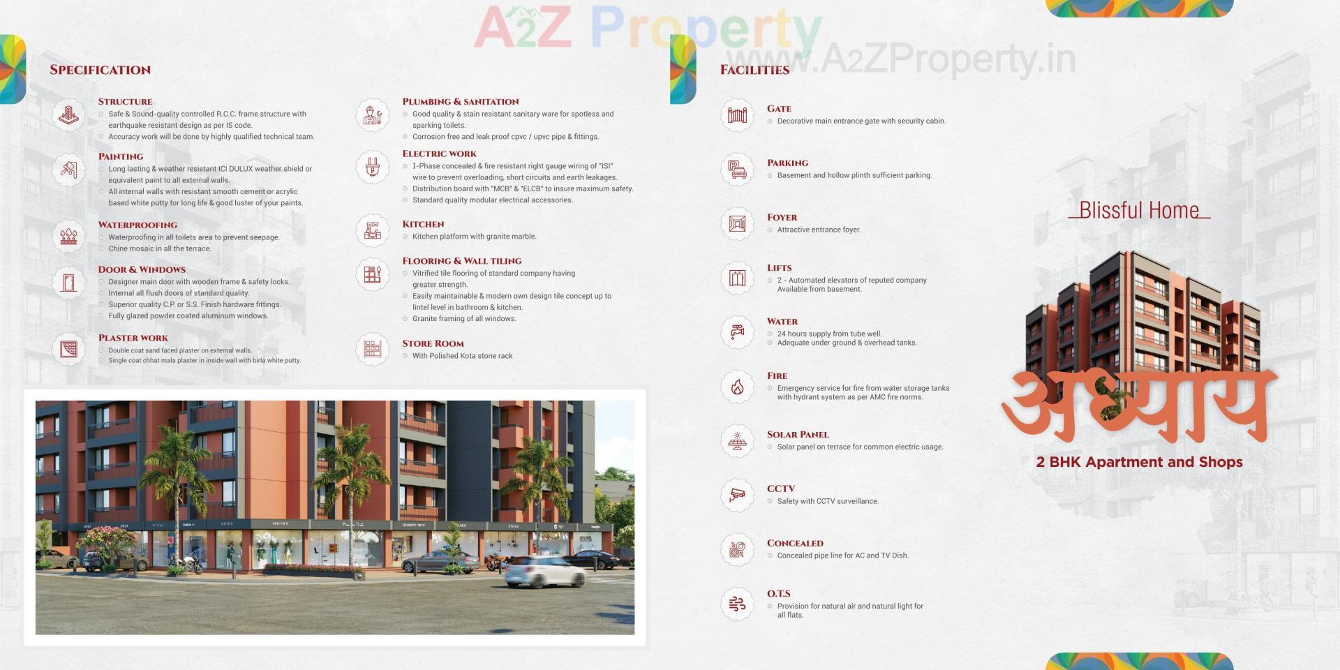  of real estate project Adhyay located at Singrava, Ahmedabad, Gujarat