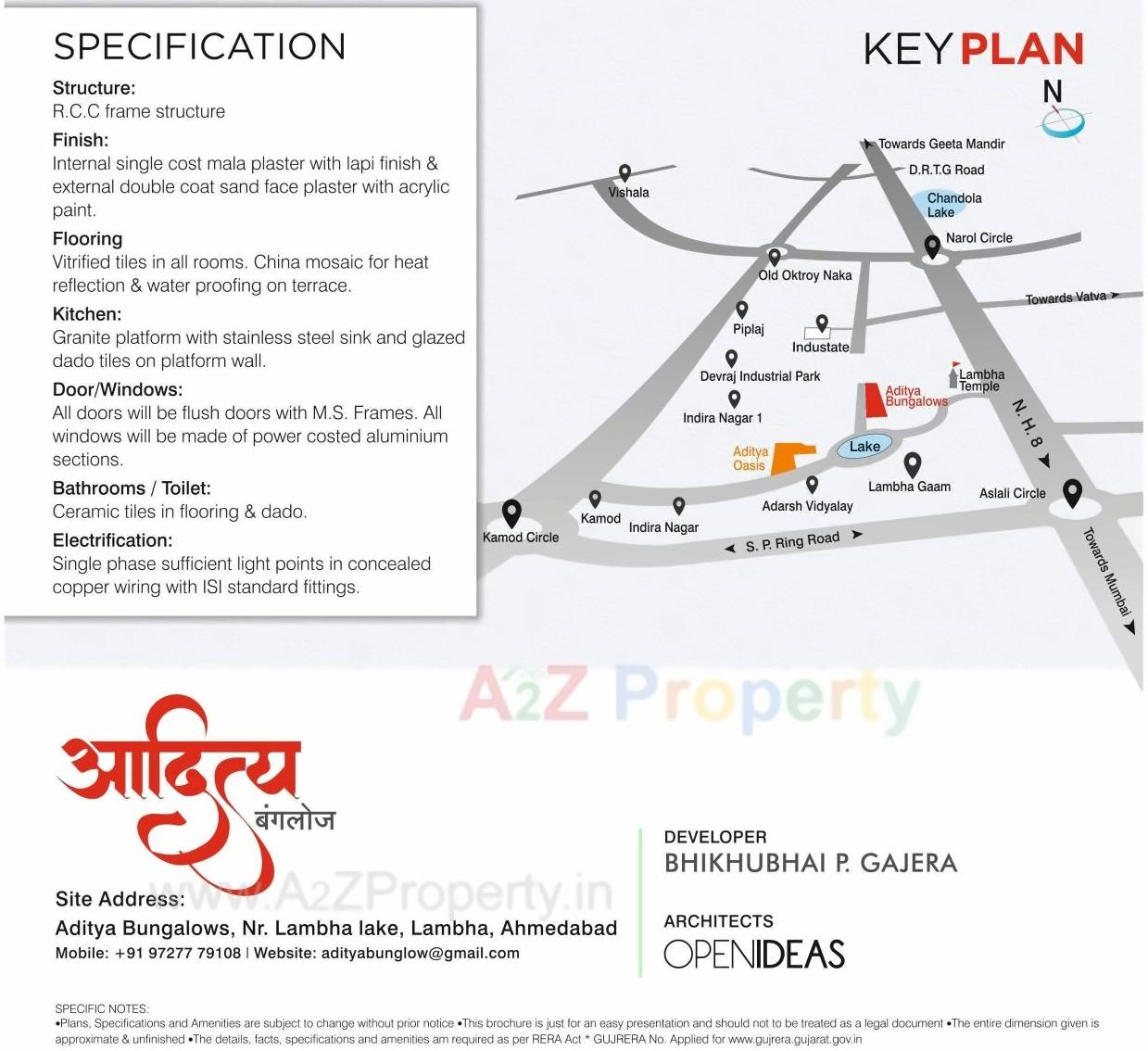  of real estate project Aditya Bungalows located at Ahmedabad, Ahmedabad, Gujarat