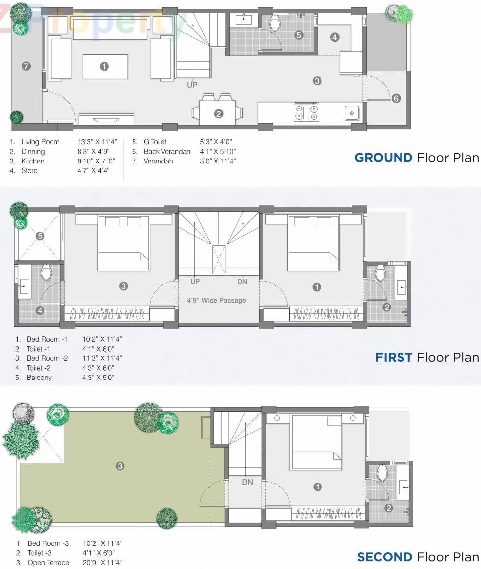 Layout of real estate project Aditya Bungalows located at Ahmedabad, Ahmedabad, Gujarat