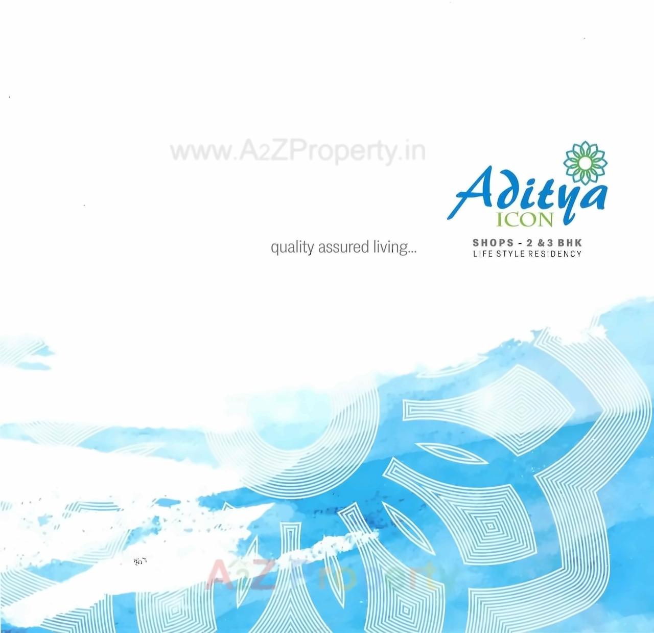  of real estate project Aditya Icon located at Vadaj, Ahmedabad, Gujarat
