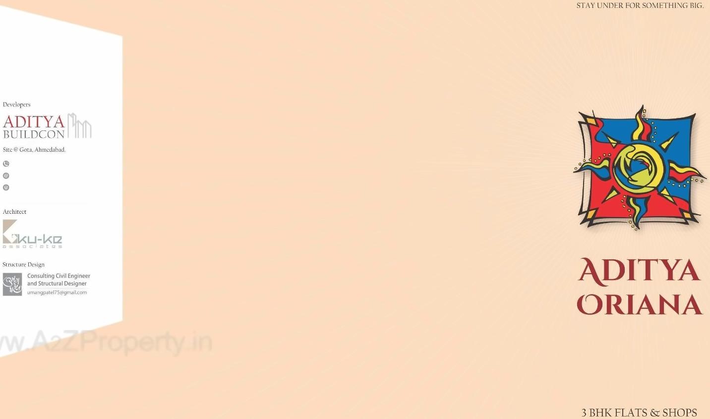  of real estate project Aditya Oriana located at Gota, Ahmedabad, Gujarat