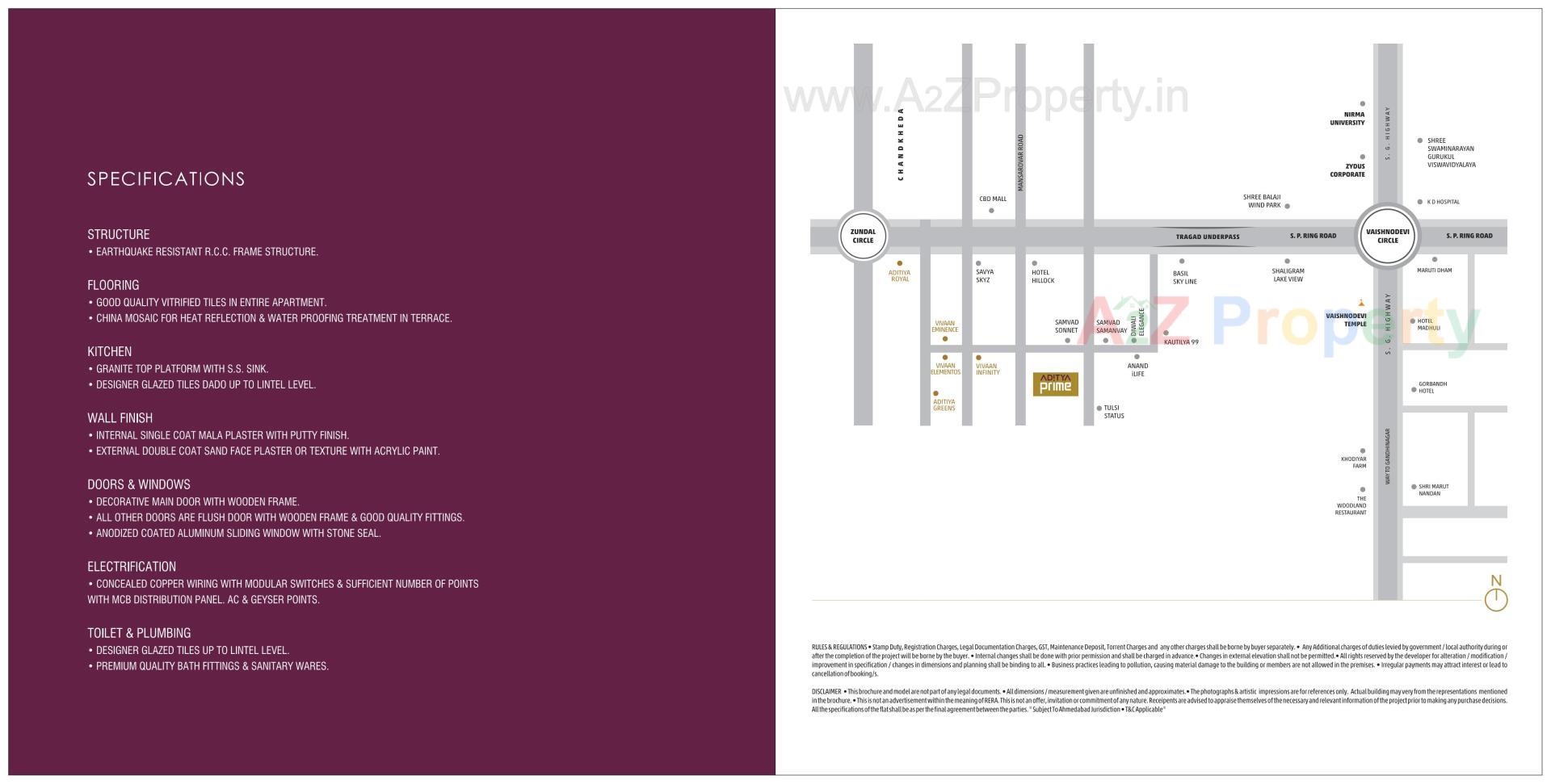  of real estate project Aditya Prime located at Ahmedabad, Ahmedabad, Gujarat