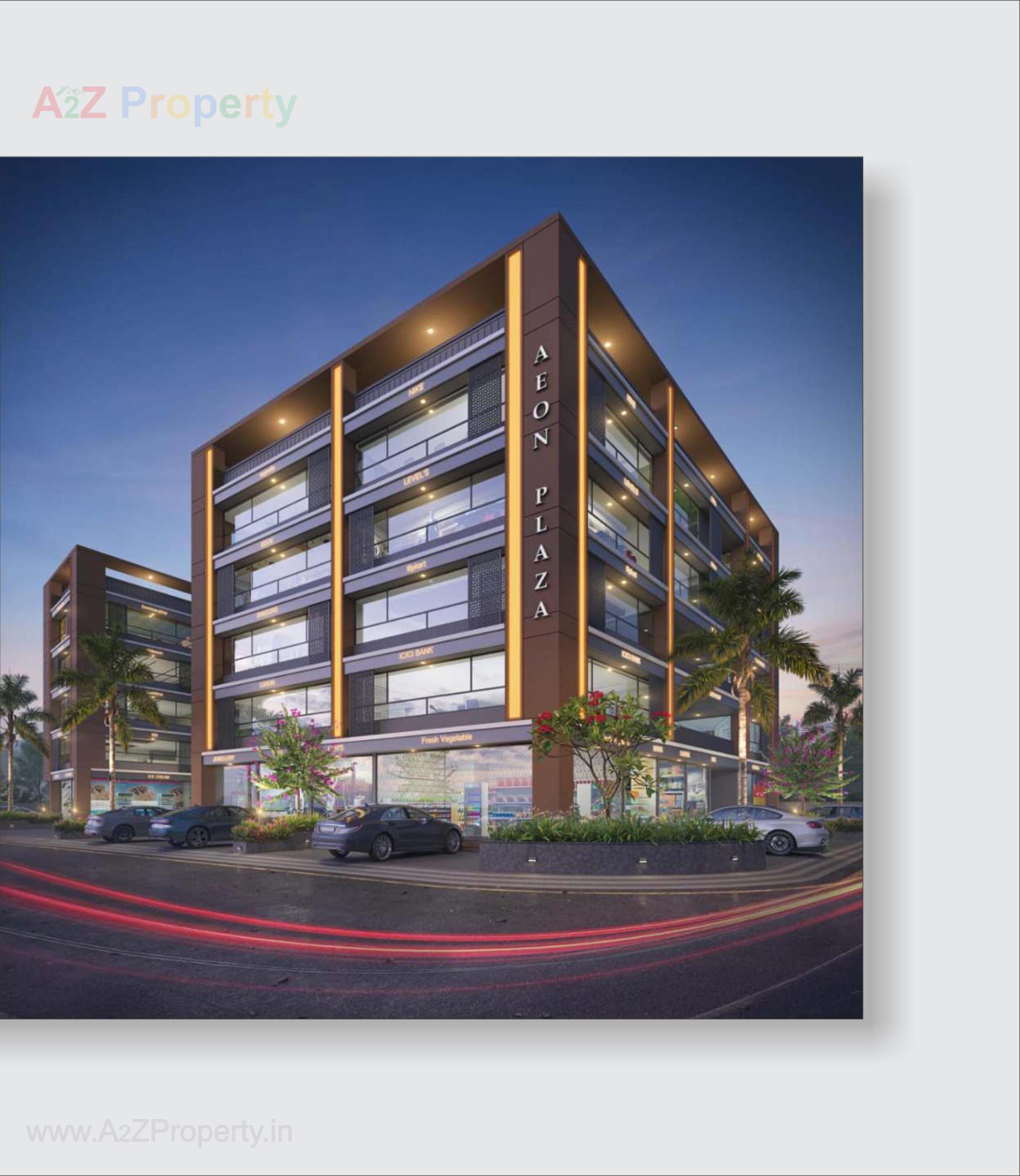 3D Elevation of real estate project Aeon Plaza located at Vatva, Ahmedabad, Gujarat