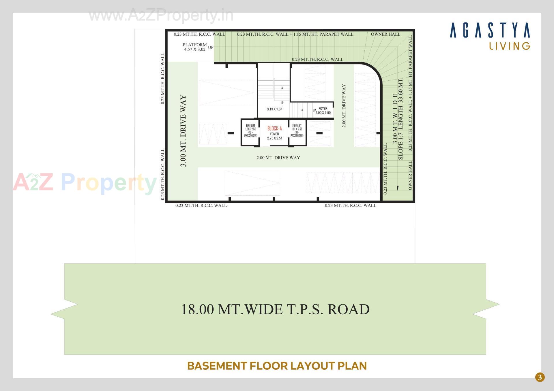 Layout of real estate project Agastya Living located at Kathwada, Ahmedabad, Gujarat