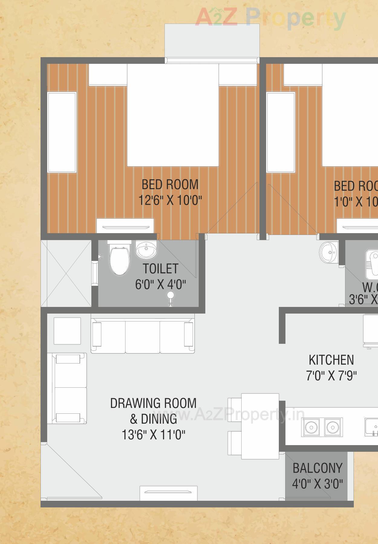 Layout of real estate project Ahmed Avenue located at Sarkhej, Ahmedabad, Gujarat