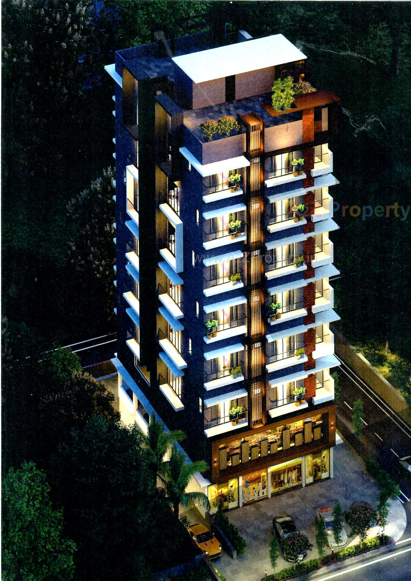 3D Elevation of real estate project Ahmed E Bad Ark located at Gyaspur, Ahmedabad, Gujarat