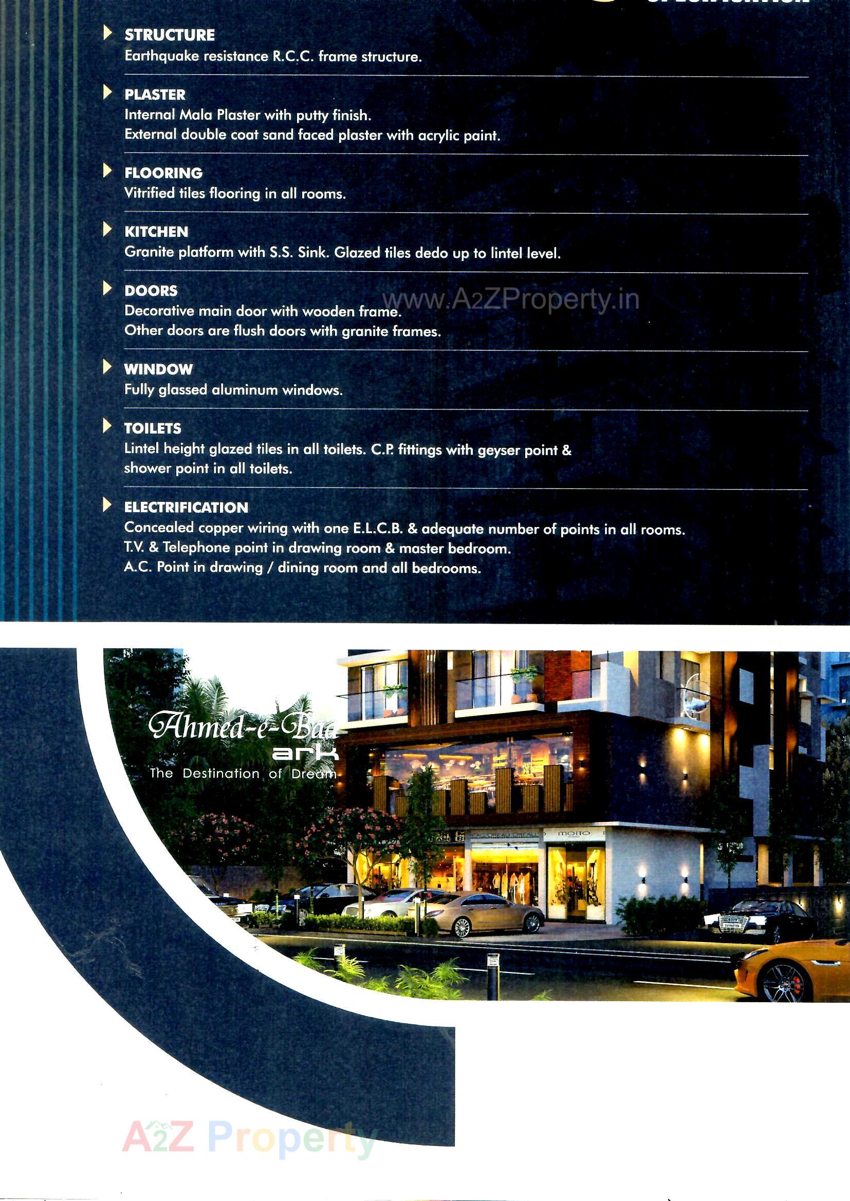  of real estate project Ahmed E Bad Ark located at Gyaspur, Ahmedabad, Gujarat