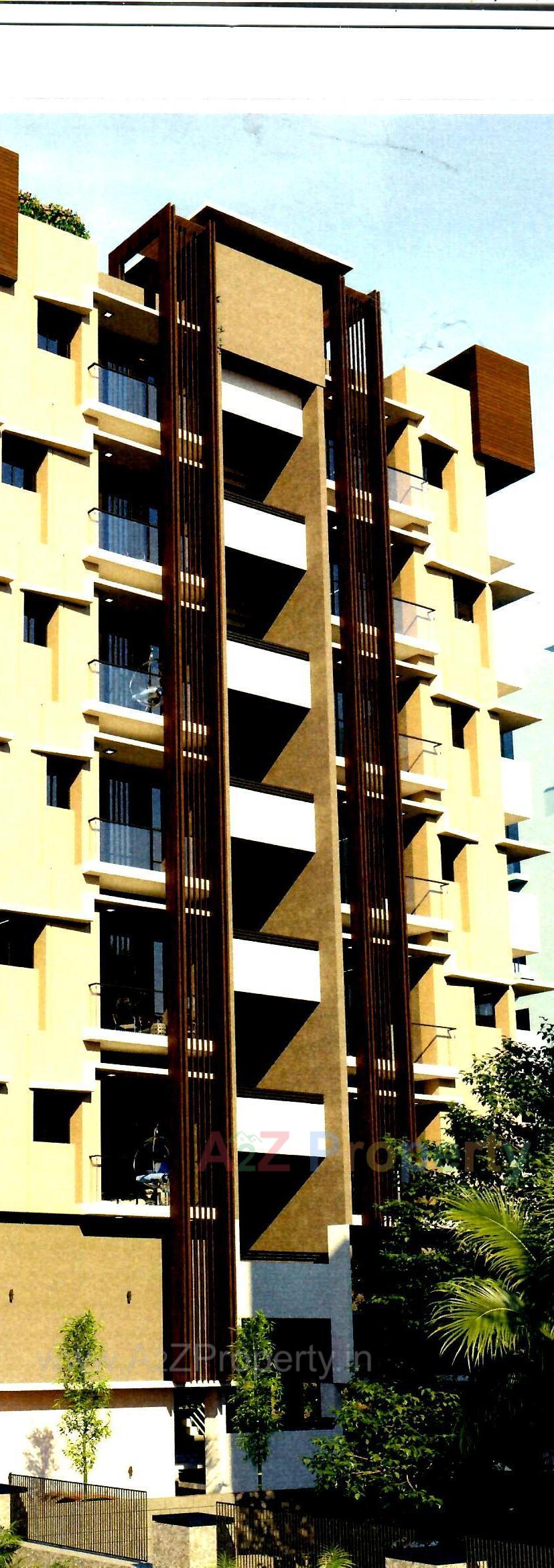 3D Elevation of real estate project Ahmed E Bad Ark located at Gyaspur, Ahmedabad, Gujarat