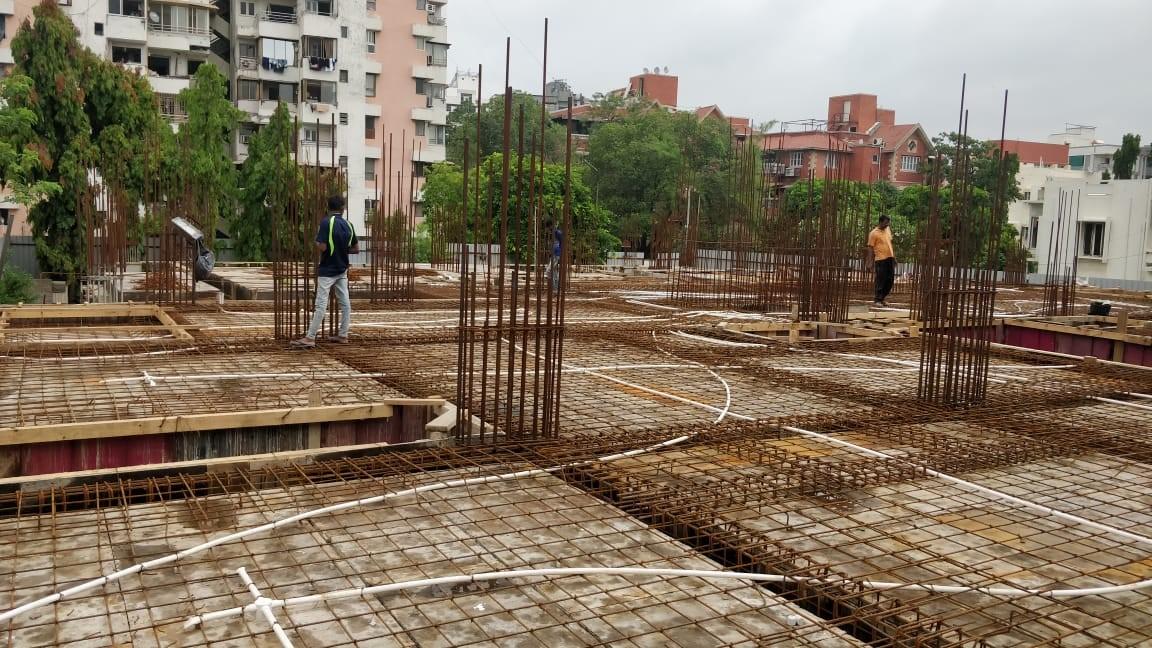 170043_const of real estate project Aikya One located at Chadavad, Ahmedabad, Gujarat