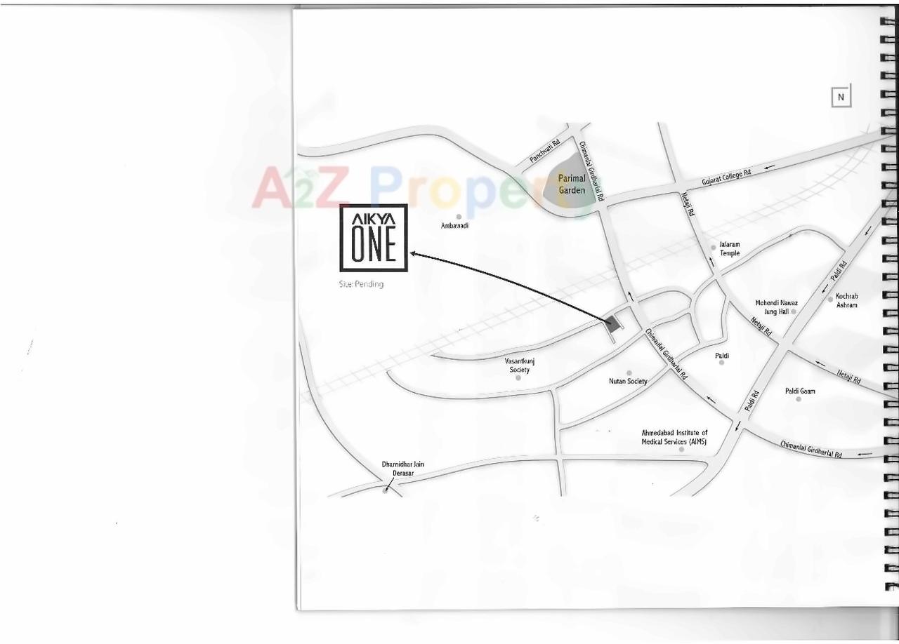  of real estate project Aikya One located at Chadavad, Ahmedabad, Gujarat